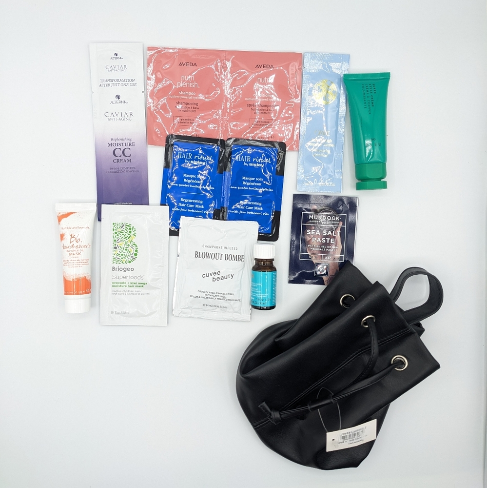 Luxe Hair Care Samples plus Bag